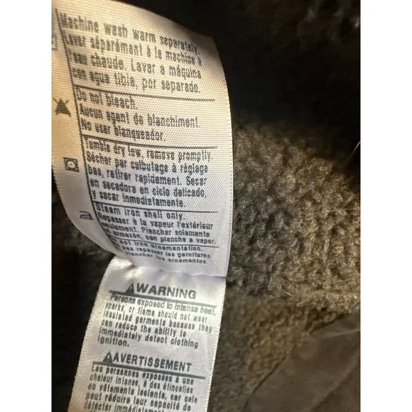 CARHARTT LOOSE FIT WASHED DUCK SHERPA-LINED MOCK-NECK VEST SIZE 2XL - Picture 11 of 11